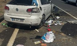 Tekirdağ trafik kazasında düğün hazırlığındaki çift yaralandı