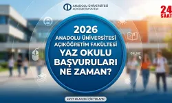 2026 AÖF yaz okulu kayıtları ne zaman başlıyor? AÖF yaz okulu ders seçimi ne zaman başlıyor, sınavlar ne zaman yapılacak