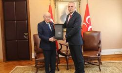 Emniyet Özel Harekat Başkanı Ünsal Hayal’dan, MHP lideri Devlet Bahçeli'ye ziyaret