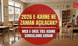 e-Karne sorgulama 2026: MEB e-Karne ne zaman açılacak 2026? Okullar ne zaman açılacak? e-Okul VBS karne sorgulama ekranı