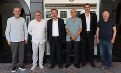 Eski Haymana Belediye Başkanı Özdemir Turgut Gazeteciler Cemiyeti'ni ziyaret etti