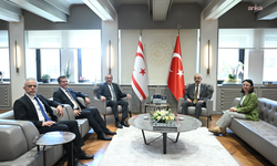 Bakan Uraloğlu, KKTC'li bakan ve yetkililerle buluştu