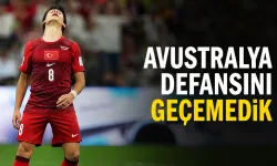 Milli Takım Avustralya defansını geçemedi: Dünya Kupasına kayıpla başladık