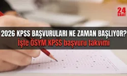 2026 KPSS başvuruları ne zaman başlıyor? KPSS 2026 lisans, ön lisans ne zaman yapılacak? İşte ÖSYM KPSS başvuru takvimi