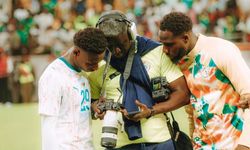 Senegal takım fotoğrafçısı vize alamadı odasından fotoğraf çekti