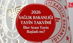 2026 Haziran iller arası tayin ne zaman bitecek ve kura tarihi nedir? 2026 Sağlık Bakanlığı başvurusu nasıl yapılır?