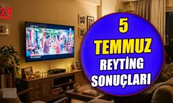 5 Temmuz 2026 Pazar Reyting Sonuçları Açıklandı! Dün En Çok İzlenen Dizi Hangisi? Total, AB ve ABC1 Reyting Sıralaması