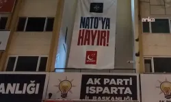 Saadet Partisi'nden 'NATO'ya Hayır' pankartı cezasına dava