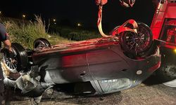 Adana Yüreğir'deki trafik kazasında otomobil sulama kanalına devrildi: 1 ölü