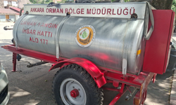 Ankara'da orman yangınları için tedbir: 9 mahalleye su tankeri dağıtıldı