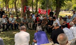 ABB Başkanı Mansur Yavaş’tan Güvenpark’ta eylem yapan şehit yakınları ve gazilere ziyaret