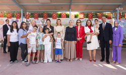 Olenna Zelenski Ankara'da Ukraynalı çocukları ziyaret etti: "Türkiye'de güvenli bir sığınak buldular"