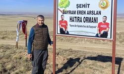 Gürsel Arslan: Evladım Bayram Eren Arslan'ın adını ağaçlarda, canlılarda yaşatmak istiyorum