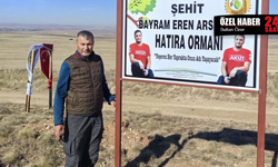 Gürsel Arslan: Evladım Bayram Eren Arslan'ın adını ağaçlarda, canlılarda yaşatmak istiyorum