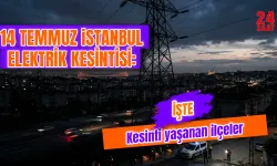 İstanbul'da 14 Temmuz'da elektrikler ne zaman gelecek? 14 Temmuz BEDAŞ elektrik kesintisi hangi ilçeleri kapsıyor?