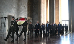 NATO nezdindeki Daimi Temsilciler heyetinden Anıtkabir ziyareti