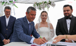 Özgür Özel, Zonguldak’ta Tahsin Erdem'in oğlunun nikahında şahit oldu