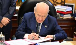 MHP Genel Başkanı Bahçeli, "çerçeve yasa" teklifini imzaladı