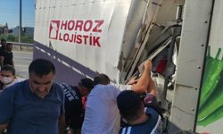 Çorum Sungurlu’da kamyon ile tırın çarpıştığı trafik kazasında 1 ölü, 1 yaralı