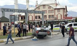Erzincan'da otomobilin takla attığı trafik kazasında 2 yaralı