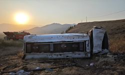 Gaziantep İslahiye’de tanker şarampole devrildi: 2 kişi yaralandı