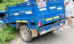 Kastamonu İnebolu'da tarım aracının devrildiği trafik kazasında aynı aileden 6 yaralı