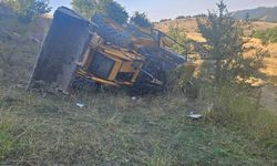 Samsun Alaçam’da iş kazası: Devrilen iş makinesinin operatörü hayatını kaybetti