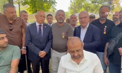 YENİ Parti heyetinden açlık grevindeki er gazi ve şehit ailelerine destek ziyareti