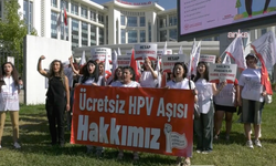 Kadın Dayanışma Komiteleri’nden Sağlık Bakanlığı önünde HPV aşısı eylemi