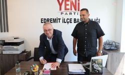 Edremit Belediye Başkanı Mehmet Ertaş YENİ Parti’ye geçti