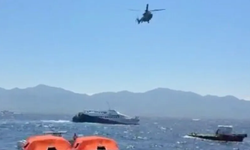 İçişleri Bakanlığı: Girne açıklarında gemi için ekipler harekete geçti