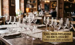 İçkili masa paylaşana 103 bin TL ceza mı? Alkol cezası 2026 ne kadar?