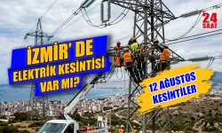 İzmir'de elektrikler ne zaman kesilecek? 12 Ağustos İzmir elektrik kesintisi hangi ilçelerde olacak?