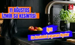 İzmir'de bugün su kesintisi var mı? İzmir su kesintisi 11 Ağustos’ta hangi ilçelerde olacak, sular ne zaman gelecek?