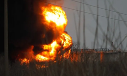 Ukrayna: Tataristan'daki petrol rafinerisi hedef alındı