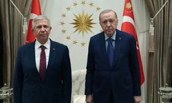Cumhurbaşkanı Erdoğan, Mansur Yavaş'la görüştü