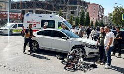 Niğde'de trafik kazası: Otomobil ile motosiklet çarpıştı, 1 kişi yaralandı