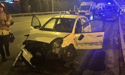 Ümraniye'de zincirleme trafik kazası: 4 aracın çarpıştığı kazada 3 yaralı