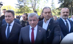 Ahmet Davutoğlu Ankara Adliyesi'nde: Ali Babacan da destek için geldi