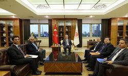 Bakan Bolat, Pakistan Büyükelçisi Cüneyd ile bir araya geldi