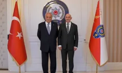 Eski İçişleri Bakanı Mehmet Ağar’dan Ankara Emniyet Müdürü Maksut Yüksek’e ziyaret