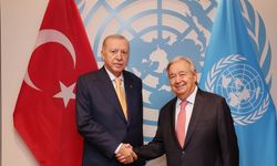 Cumhurbaşkanı Erdoğan, BM Genel Sekreteri Guterres ile bir araya geldi