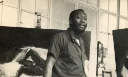Soyut resmin ustası Frank Bowling eserleriyle ilk kez Türkiye'de