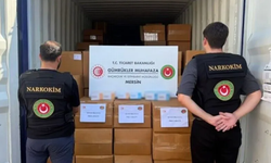 Mersin'de gümrük operasyonu: 1,7 ton pregabalin ele geçirildi