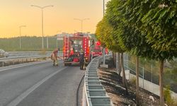 Ulaşıma kapatılmıştı: Manisa Soma’da otoyol yeniden trafiğe açıldı