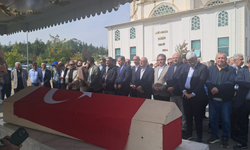 Emekli Polis Ali Şekeroğlu Ankara'da son yolculuğuna uğurlandı