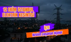 12 Ekim İstanbul elektrik kesintisi hangi ilçelerde var? İstanbul’da elektrikler ne zaman gelecek?