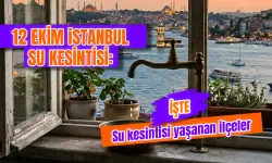İSKİ su kesintisi sorgulama: İstanbul’da bugün su kesintisi var mı? 12 Ekim İstanbul’da sular ne zaman gelecek?