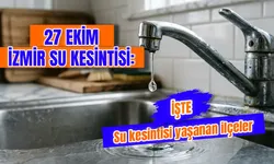 İzmir'de elektrik kesintisi var mı? 27 Ekim İzmir'de hangi ilçelerde kesinti var? Sular ne zaman gelecek?
