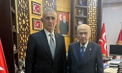 TFF Başkanı Hacıosmanoğlu’ndan Devlet Bahçeli’ye ziyaret